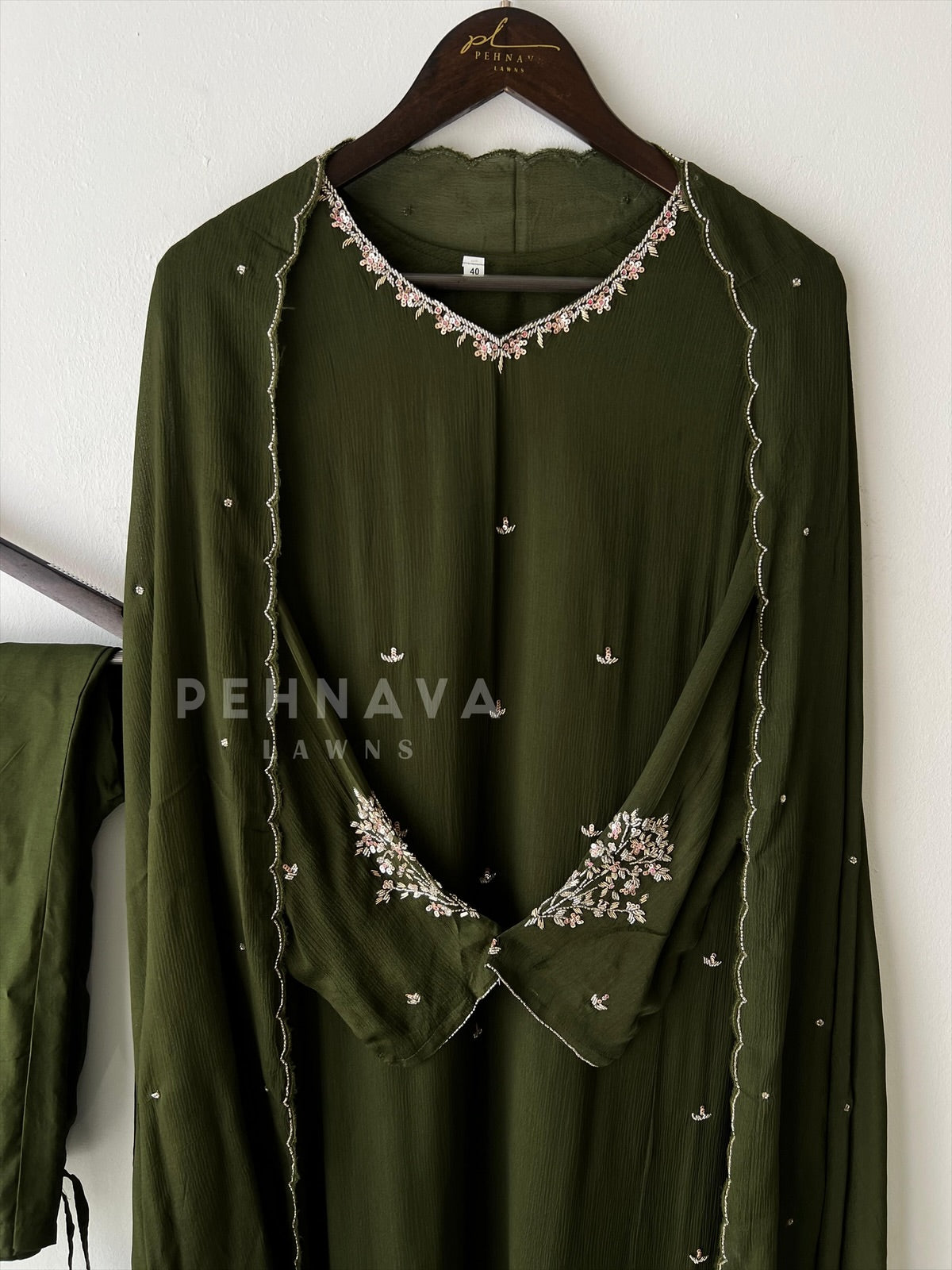 Premium Work Suit-No.4 - Pehnava Lawns