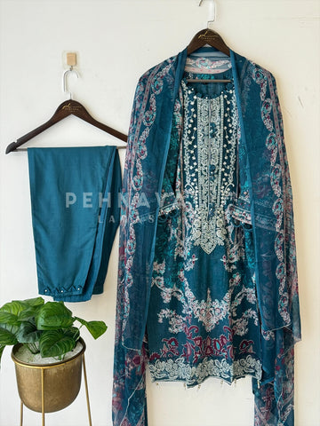 Embroidery Printed Suit -1515 - Pehnava Lawns