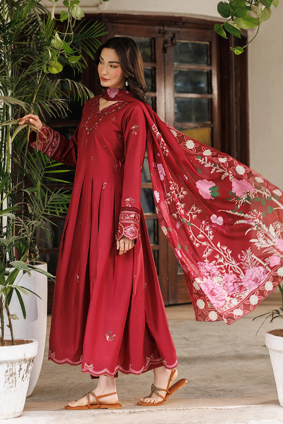 Panache Apparel Embroidered Suit
