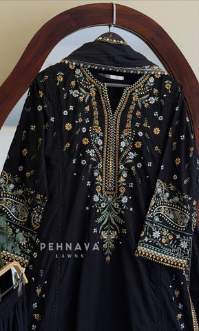 Paisley Embroidered Farshi Salwar T1132