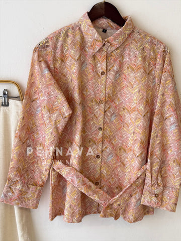 Patterned Shirt & Pant Set
