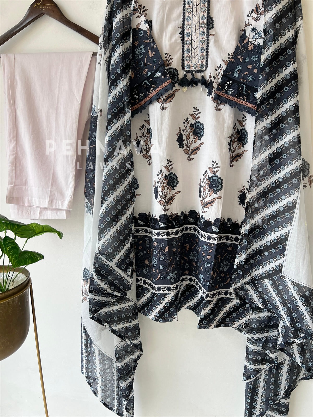 Cotton Printed Suit-1002