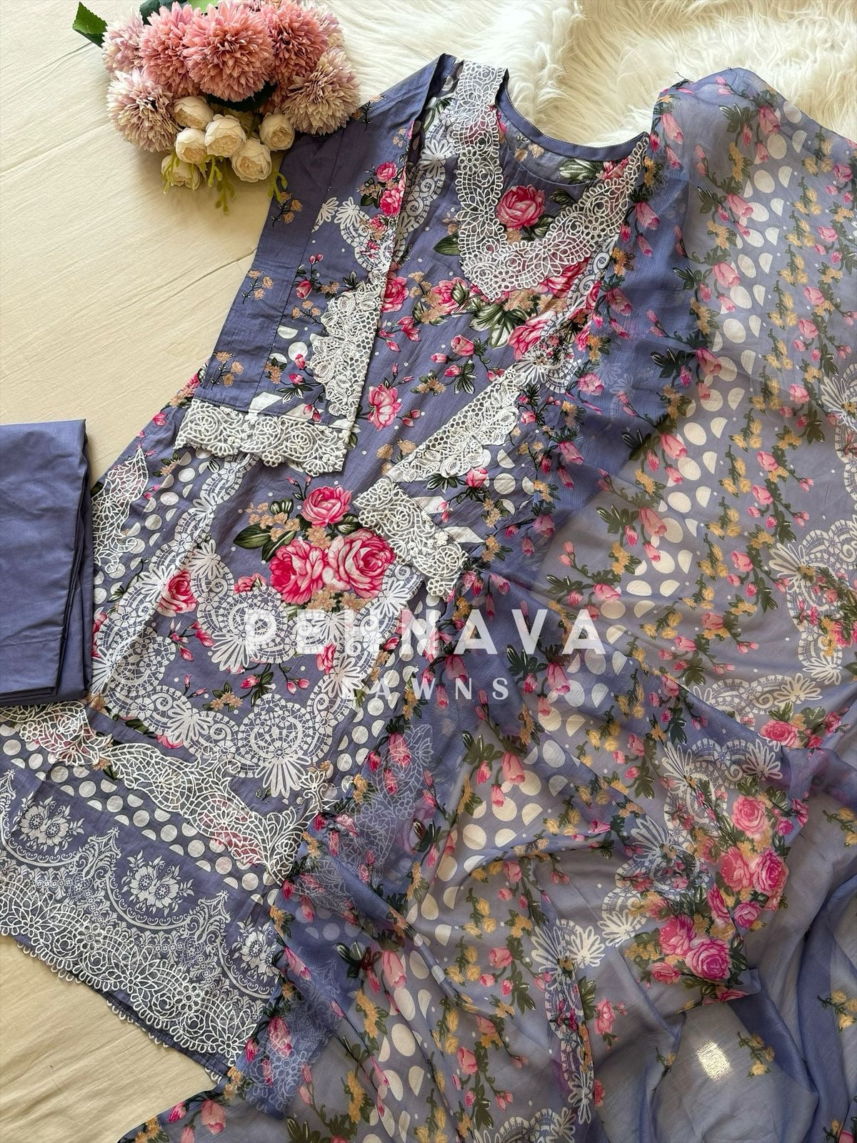 Comfy Cotton Essentials Suit-3891