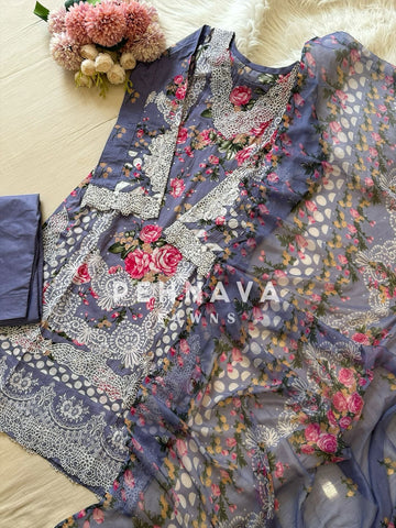 Comfy Cotton Essentials Suit-3891