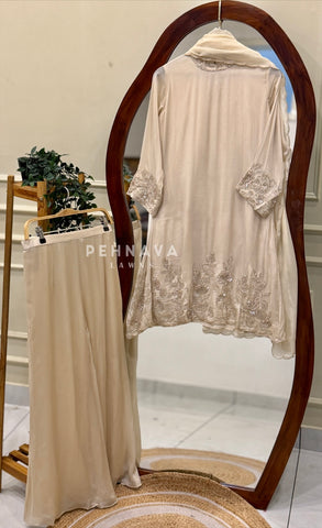 Premium Handworked Chinnon Suit-18355