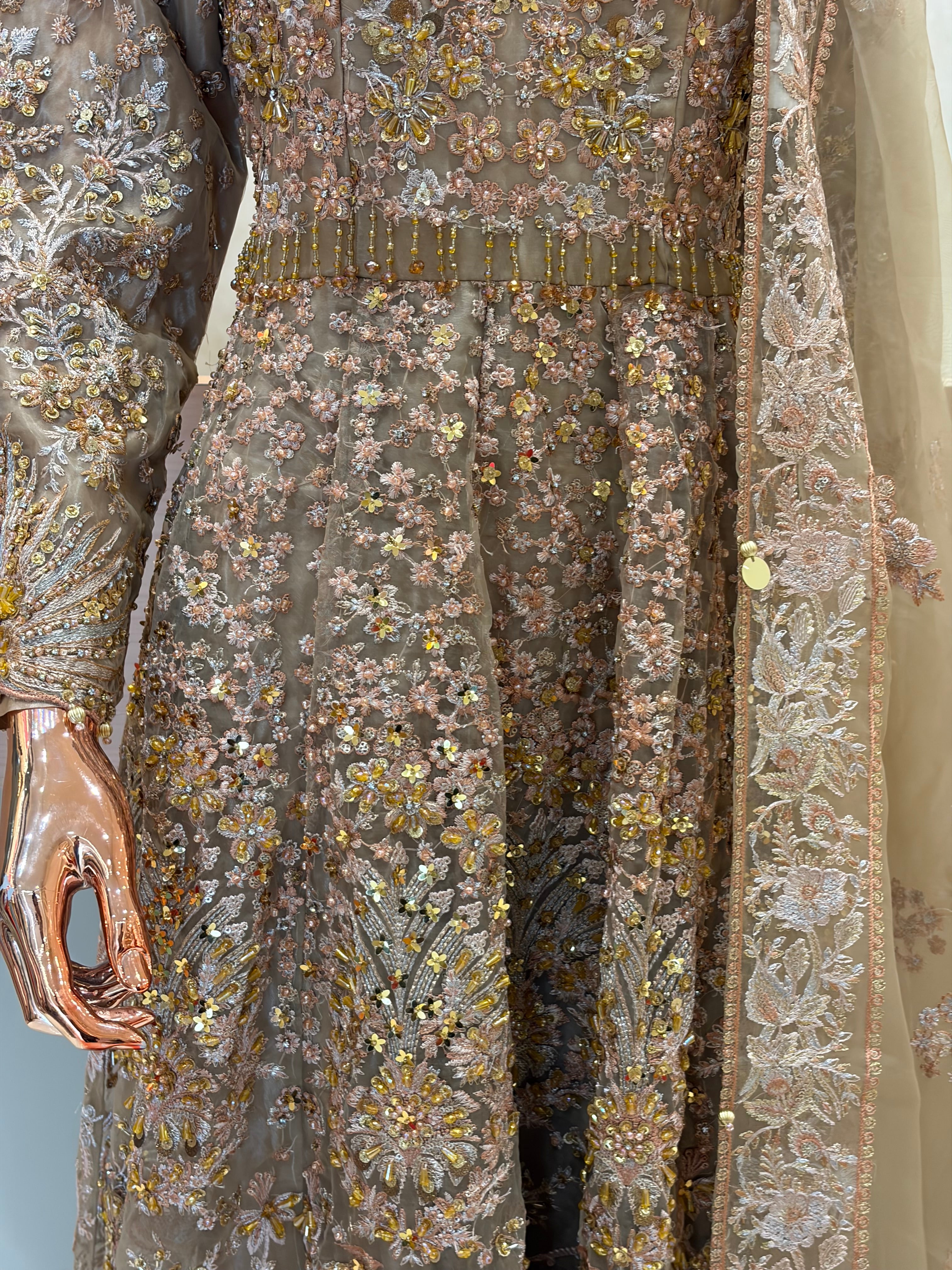 Vintage Grace golden Suit