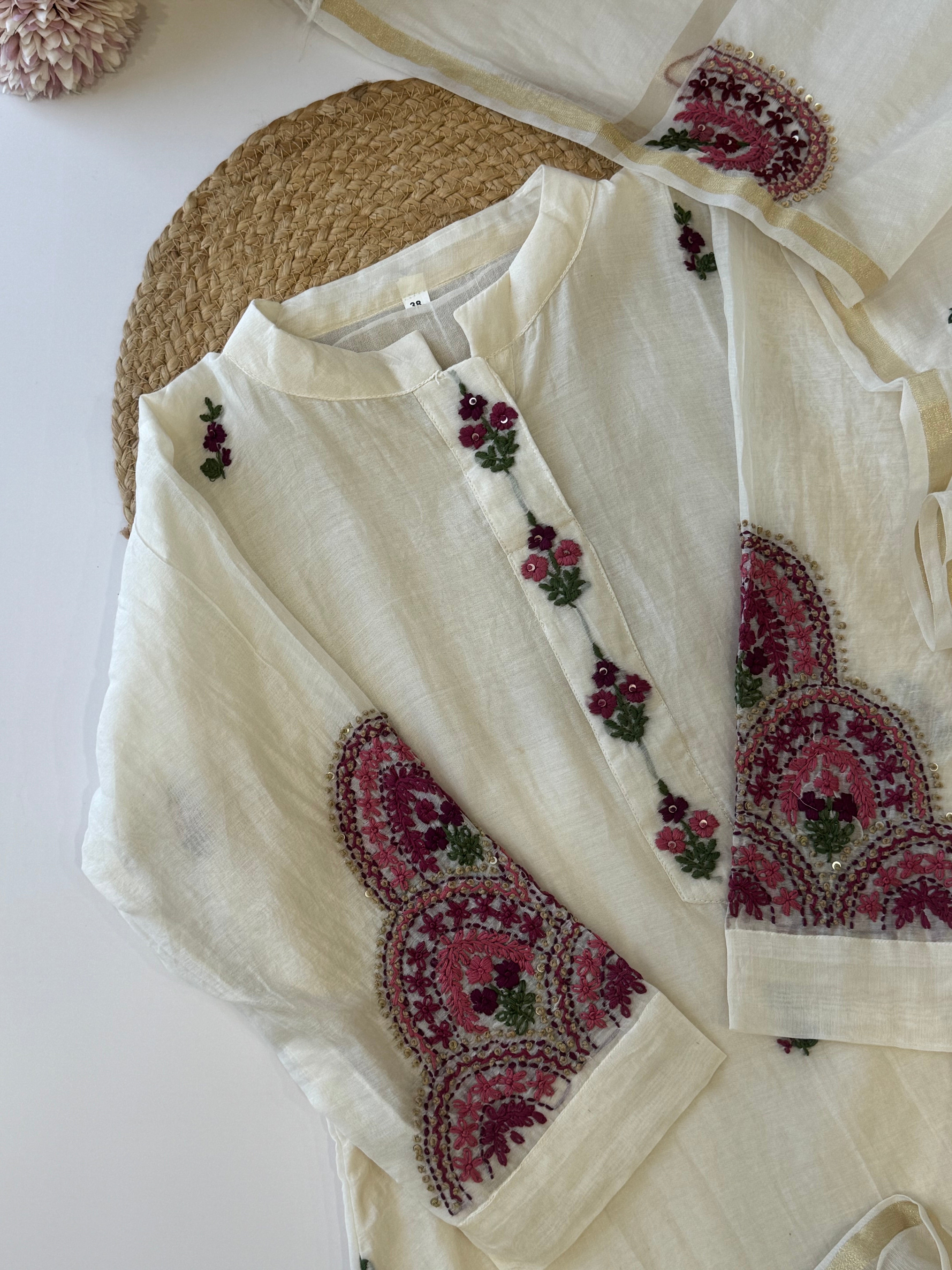 Premium Floral Embroidery Salwar Kameez