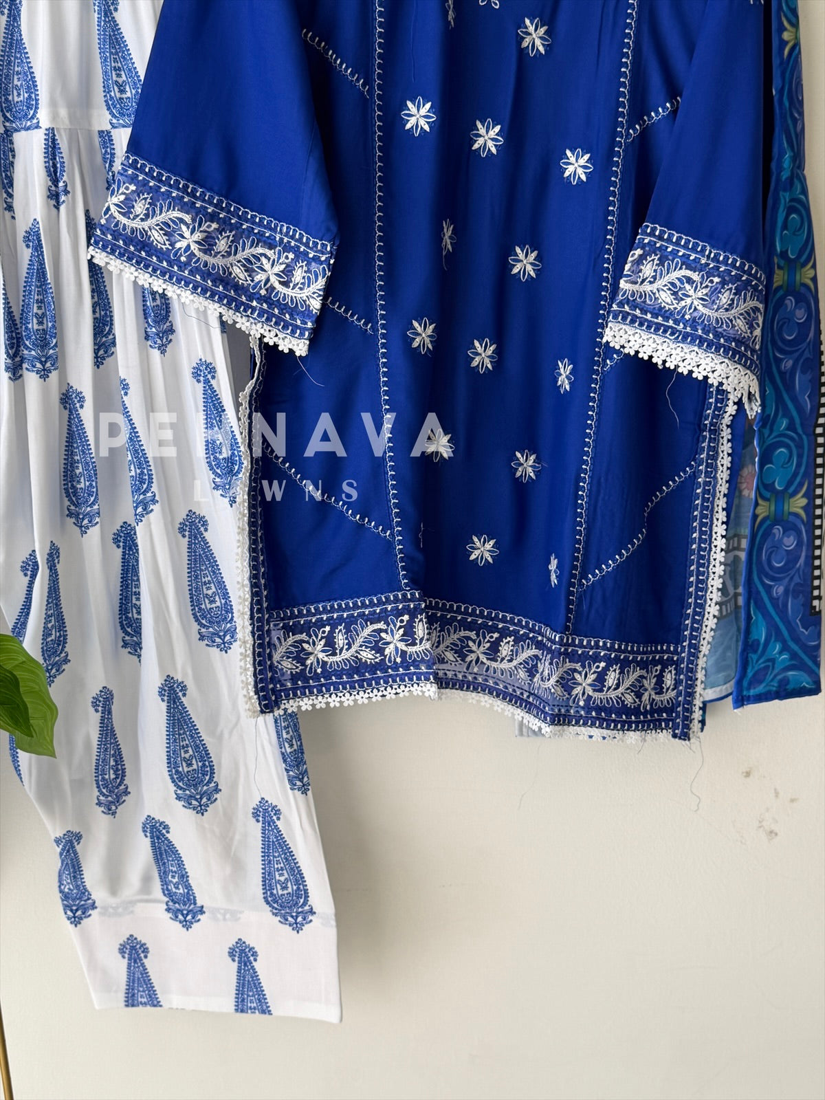 Embroidered Farshi Salwar-LRC 345