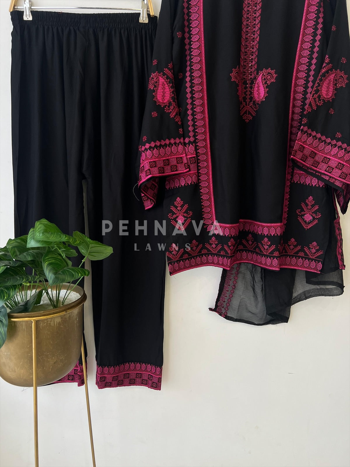 Classic Rayon Work Suit-139 - Pehnava Lawns