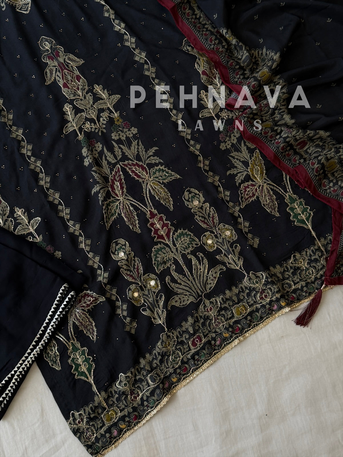 Muslin Unstitched Suit