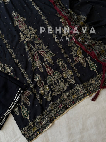 Muslin Unstitched Suit