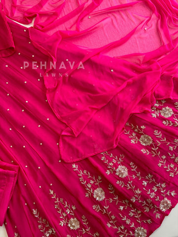 Premium Handworked Anarkali Suit