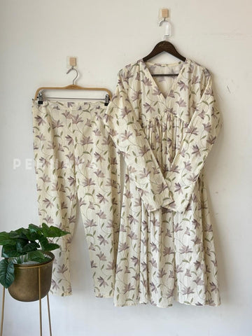 Floral Cotton  Attire - Pehnava Lawns