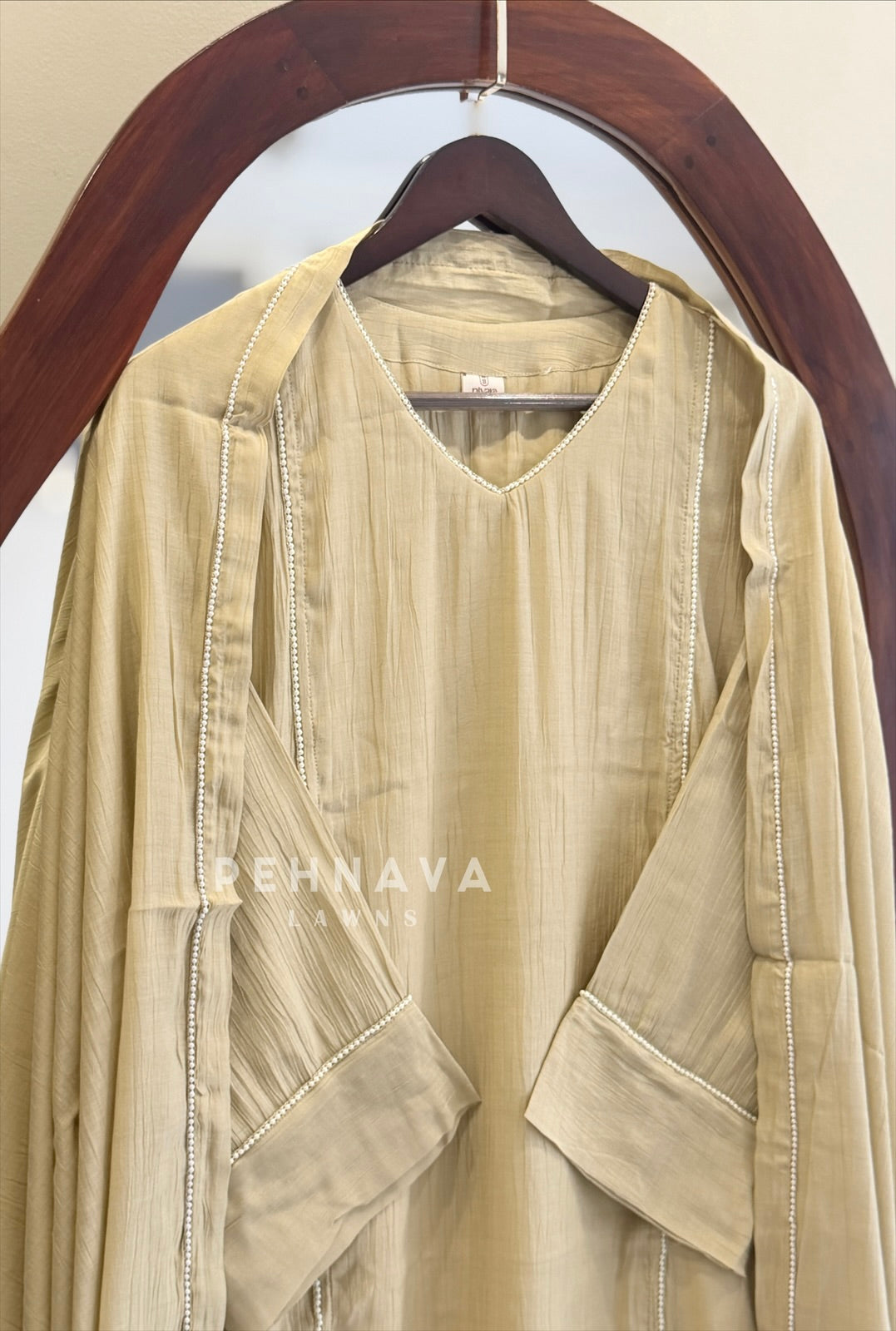 V Neck Panel Suit Set 5018