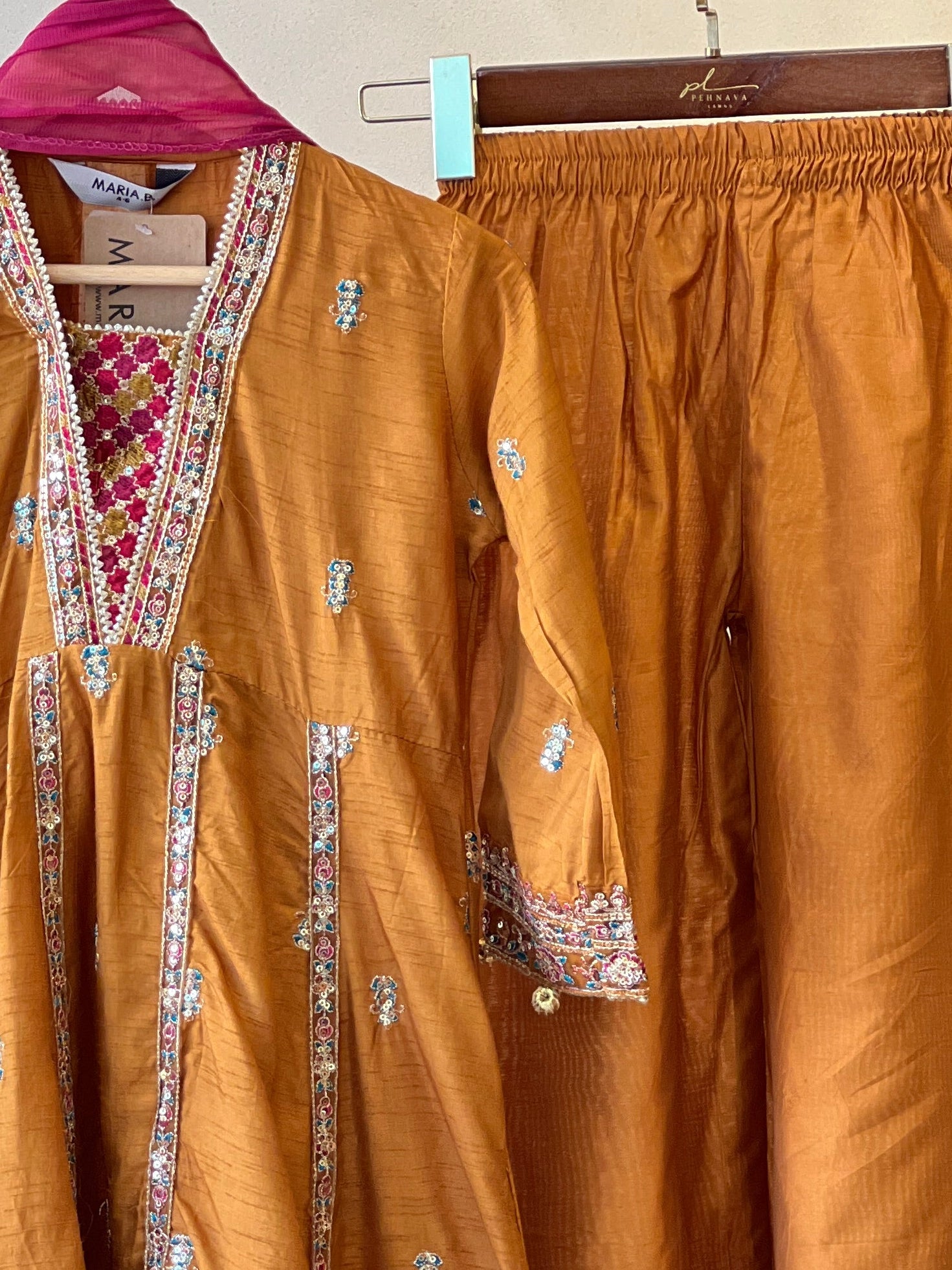 Kids party wear -ready to wear MKS-EA25-53 - Pehnava Lawns