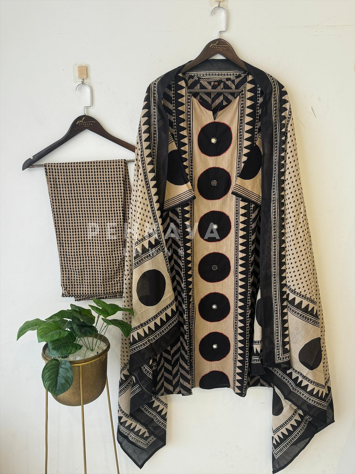 Ethnic Ensemble Suit Set-18712 - Pehnava Lawns