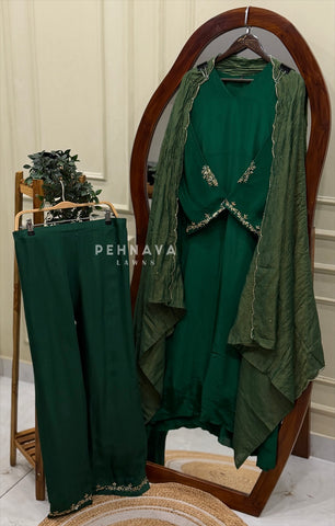 Crepe Handworked Ensemble