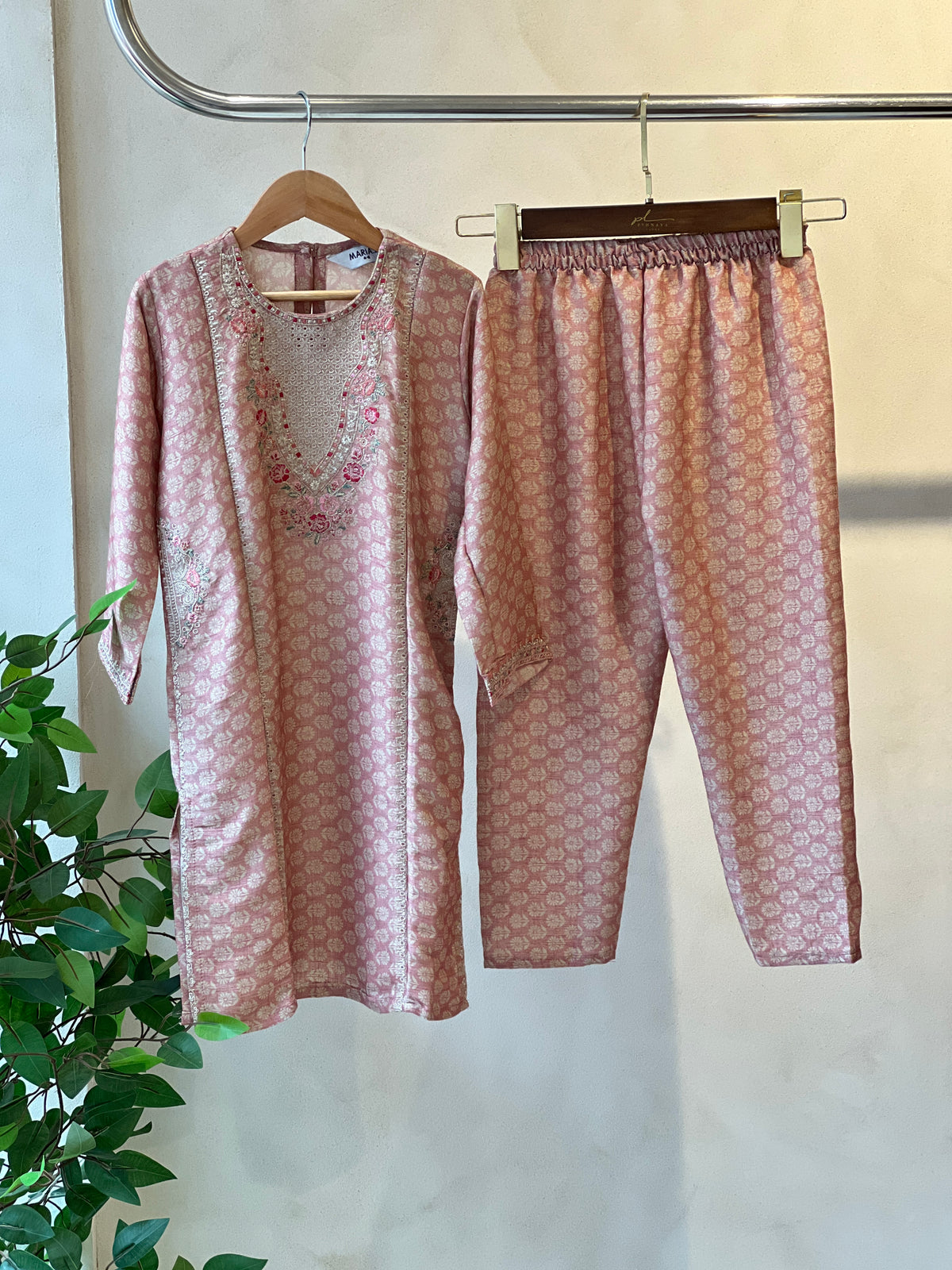 Kids party 2 piece wear -ready to wear- A43 - Pehnava Lawns