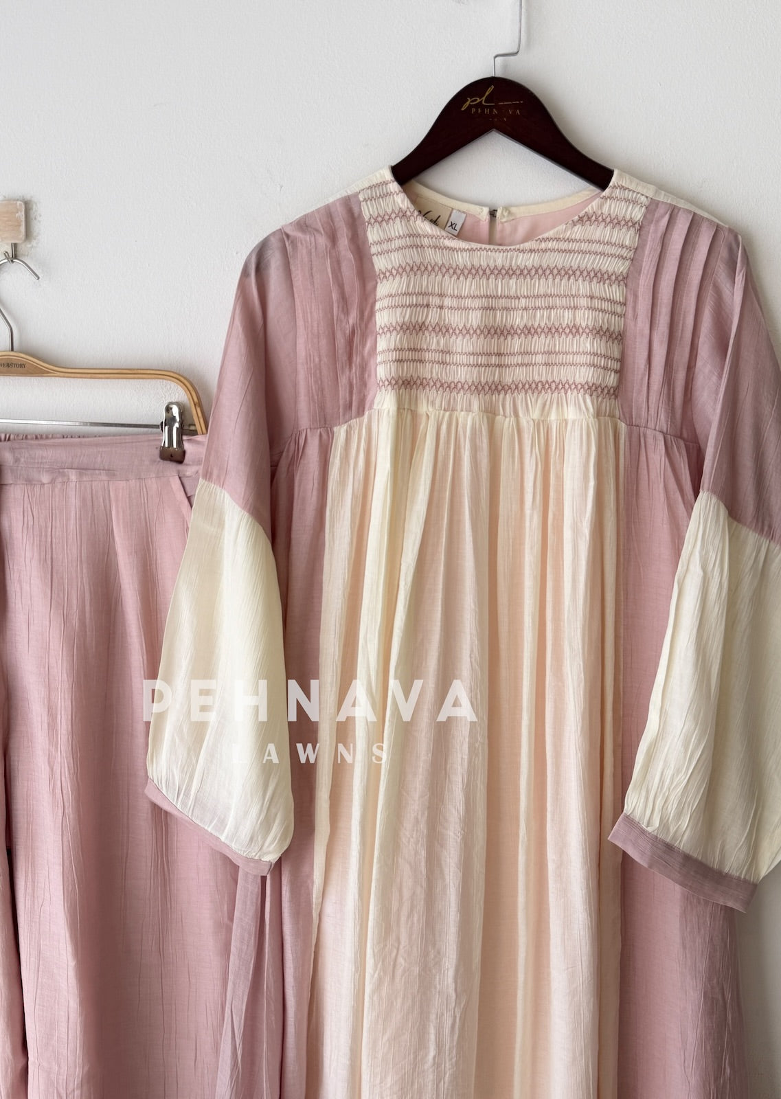 Colour-Blocked Flared Co-ord Set 2197