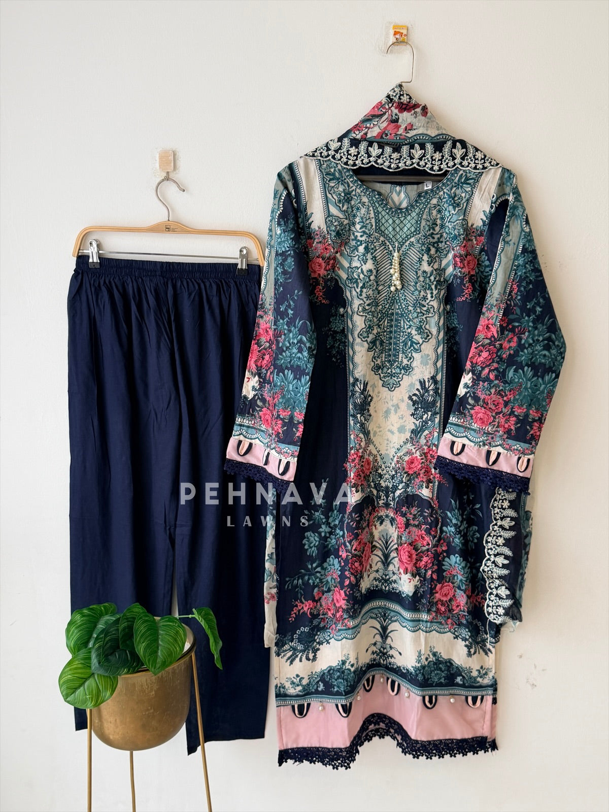 Embroidered Casual Ready To Wear Suit-408
