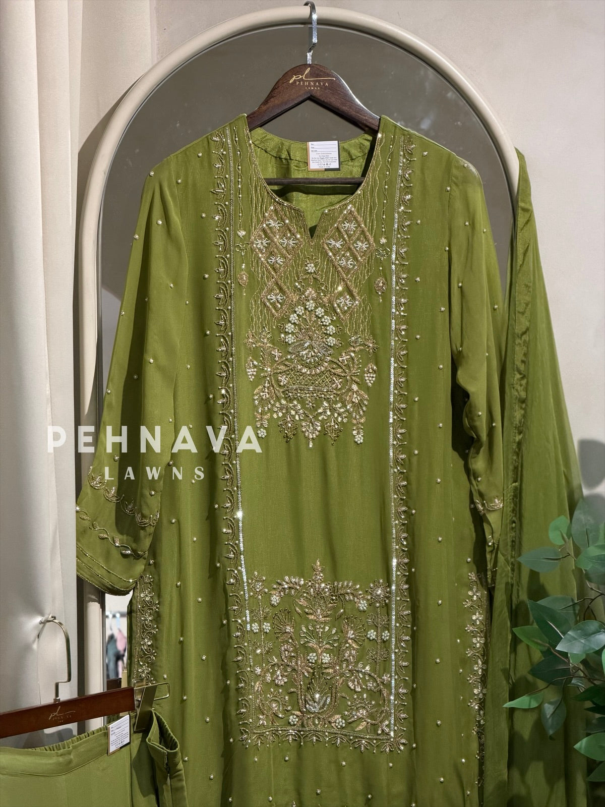 Premium  Handworked Sharara Suit
