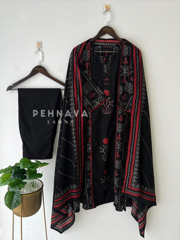 Cotton Printed Suit 13024