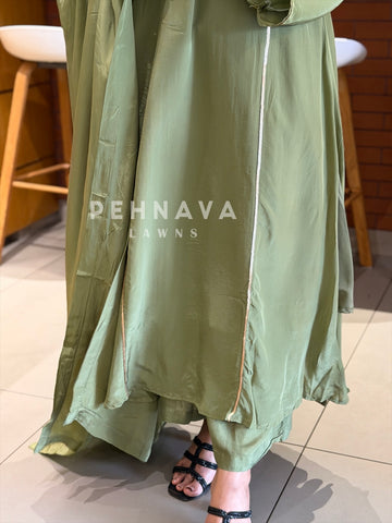 Panel Detailed Three Piece Ensemble 5032