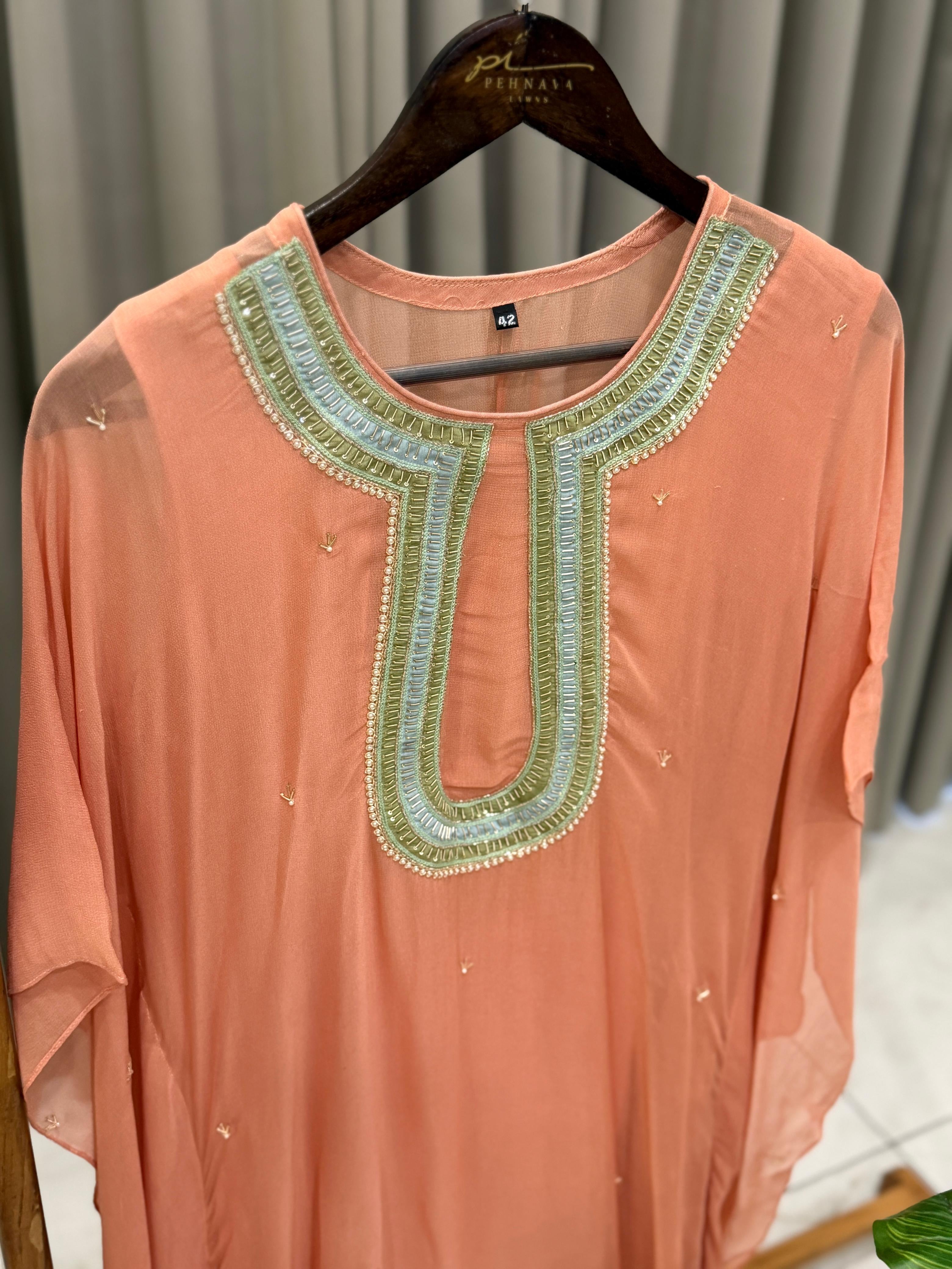 Handworked Kaftan Suit No.14