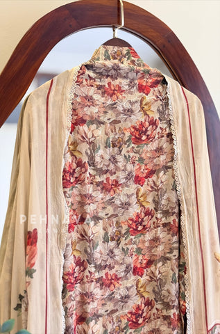 Floral Embroidered Unstitched Suit 4337(6-8 Days Dispatching Time)