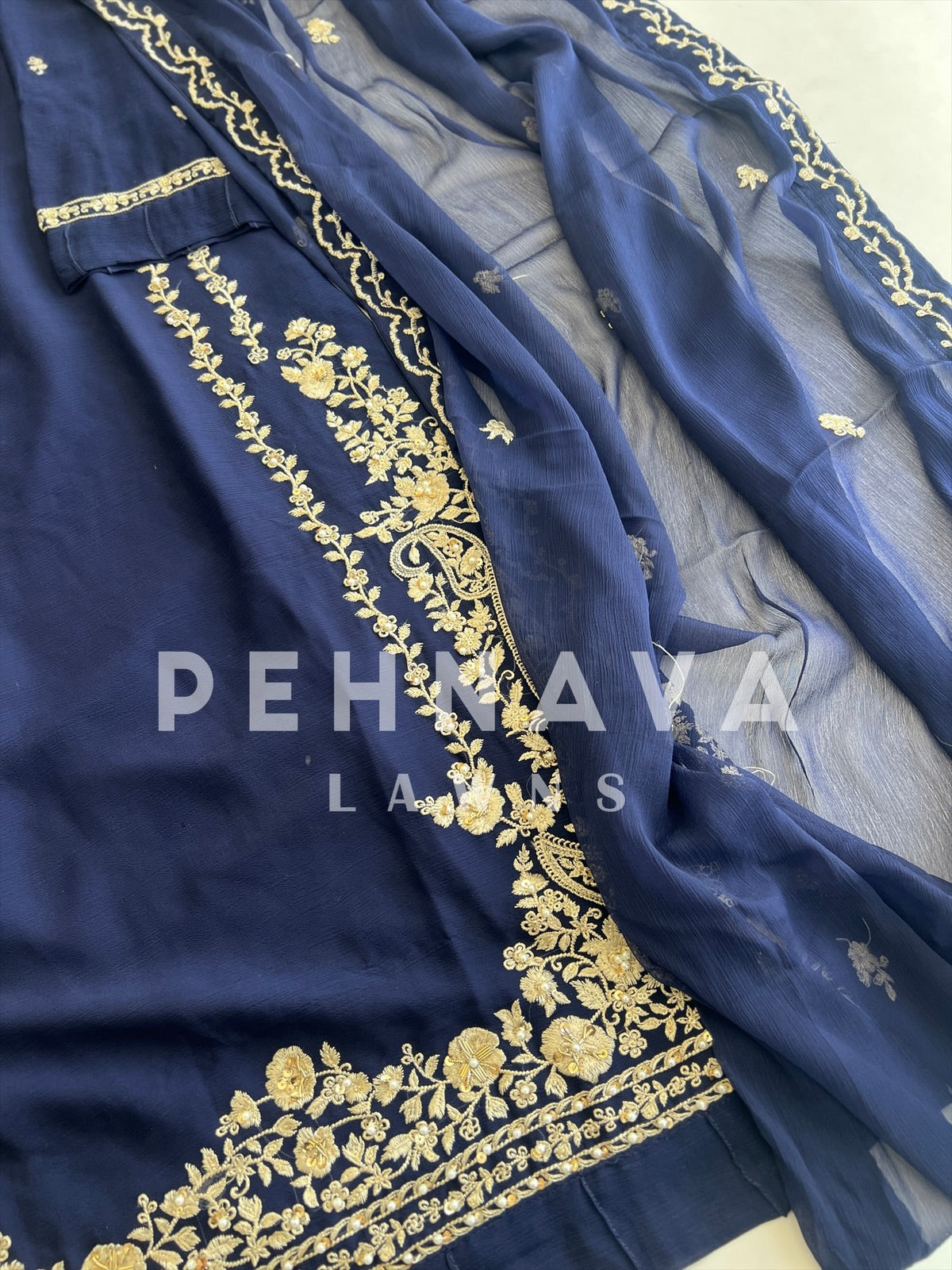 Premium Agha Noor’s Chiffon Suit-1622