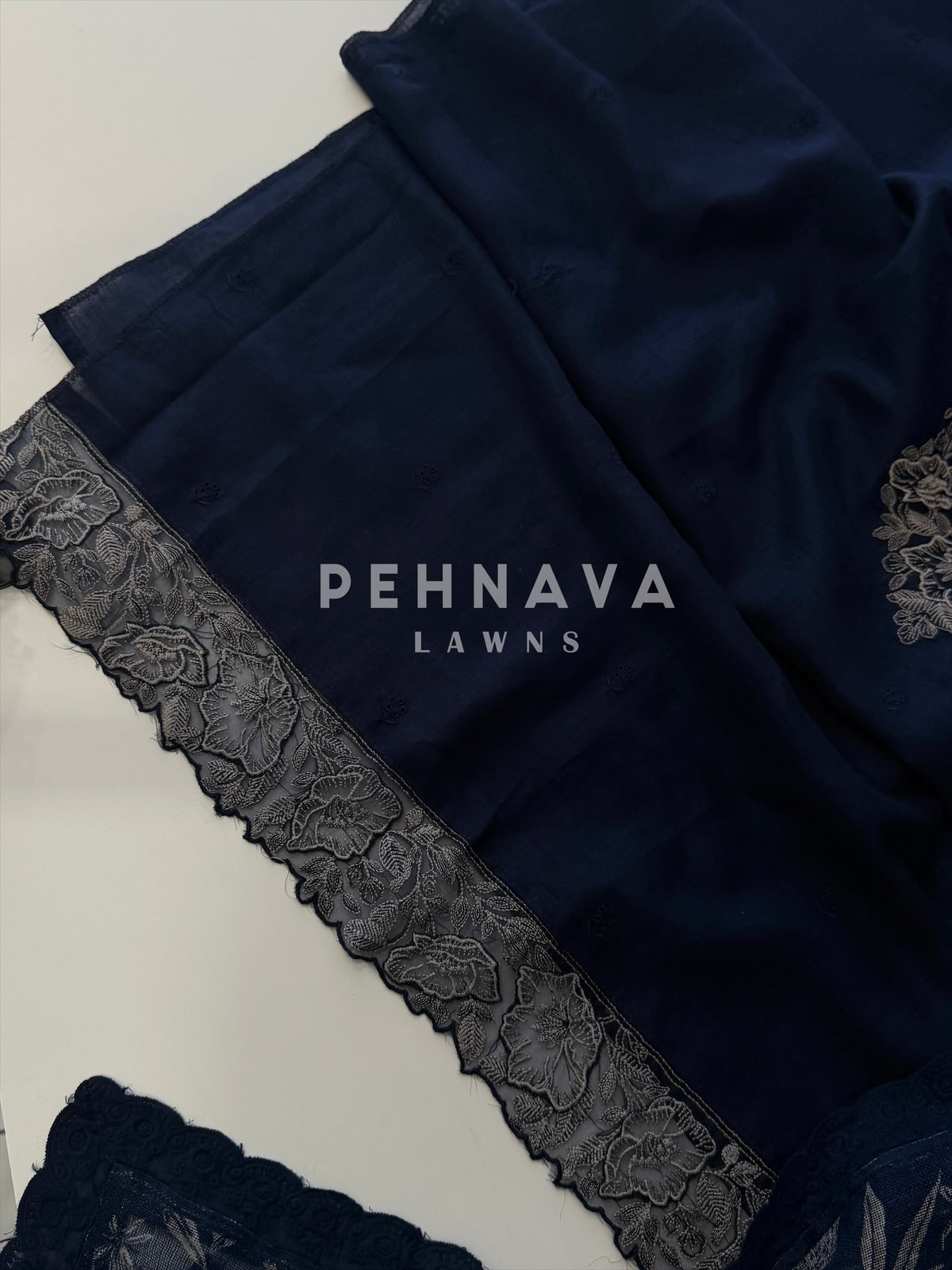 Paisley Embroidered Unstitched Ensemble