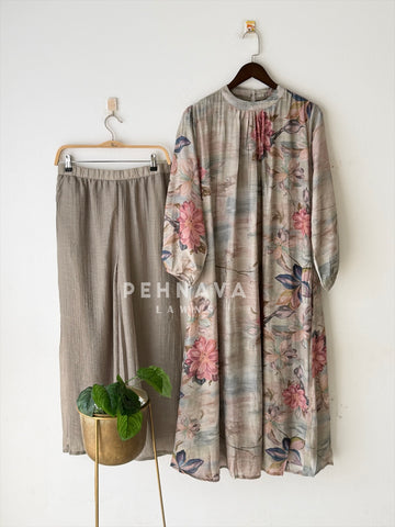 Floral Printed Imported Co-ord Set