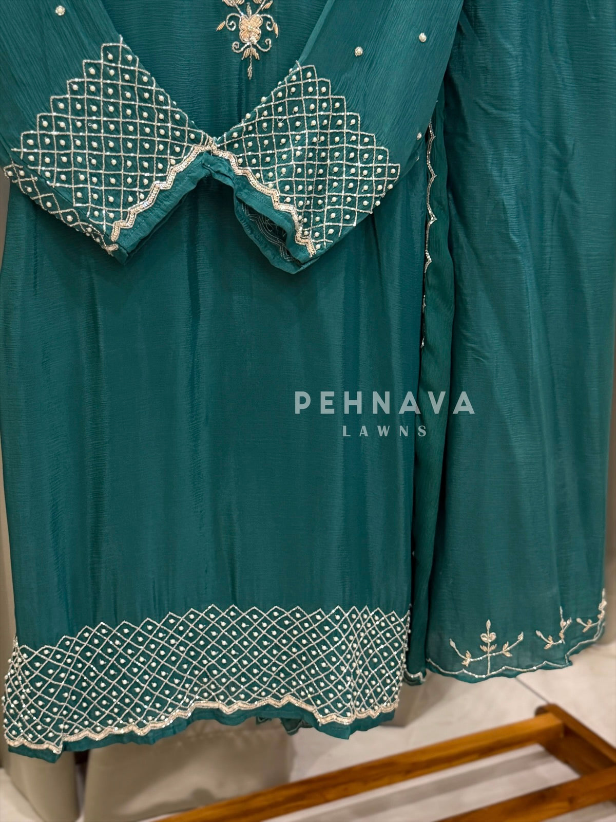 Premium Handworked Chinnon Suit