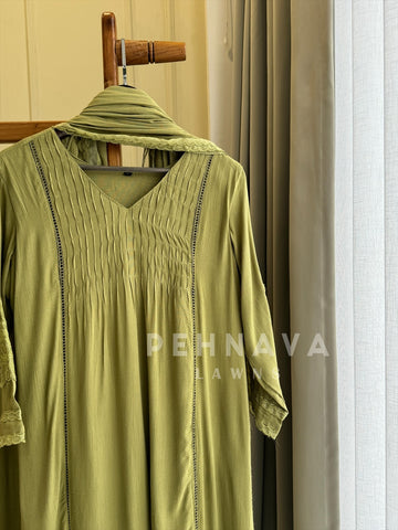 Rayon Ensemble Suit Set