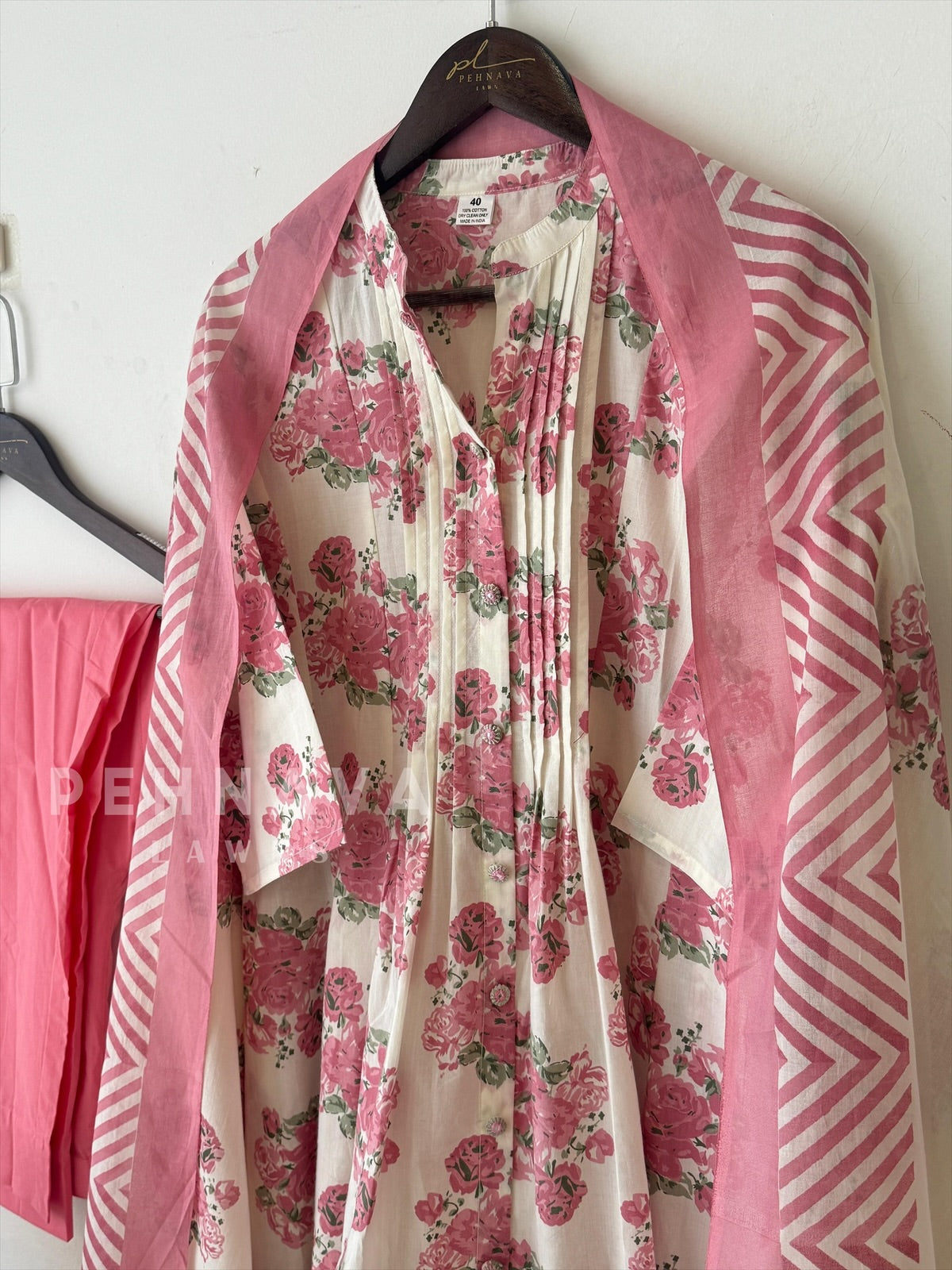 Floral Cotton Suit Set