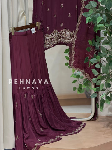 Premium Handworked Chinnon Ensemble