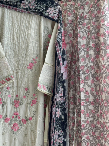 Premium Floral Embroidery Kurty
