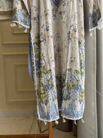 Floral Printed Pak-Suit-006