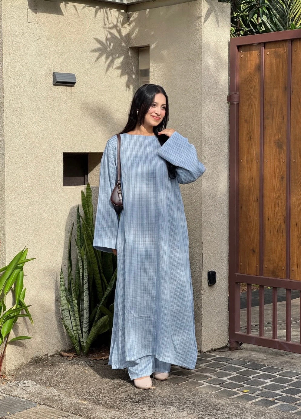 Modest Lined Two Piece Set
