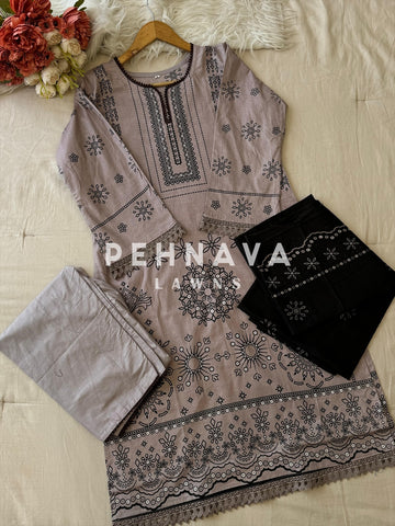 Timeless Floral Print Ready-to-Wear Suit Set-6