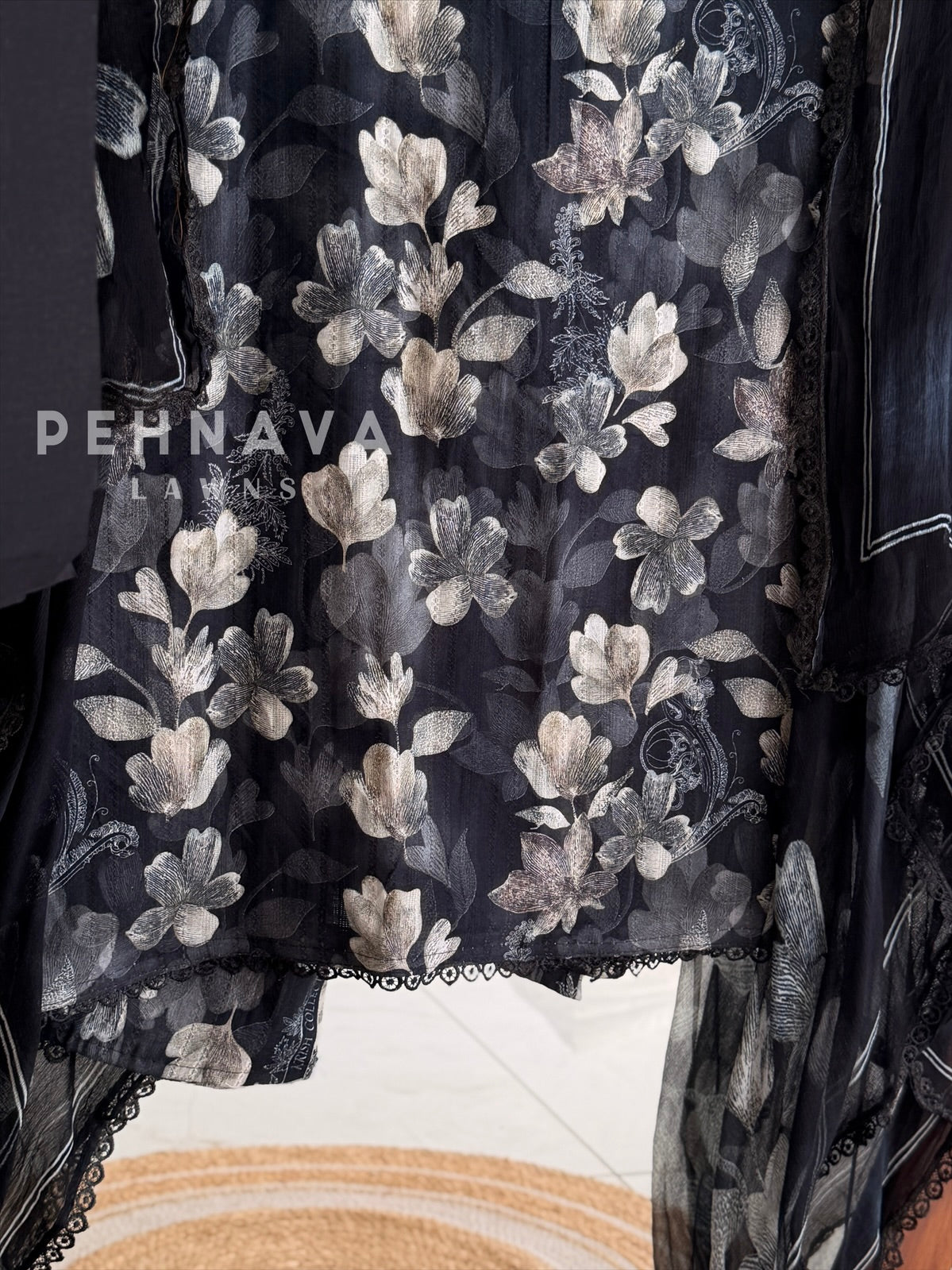 Floral Printed Unstitched Suit -Payal 4312
