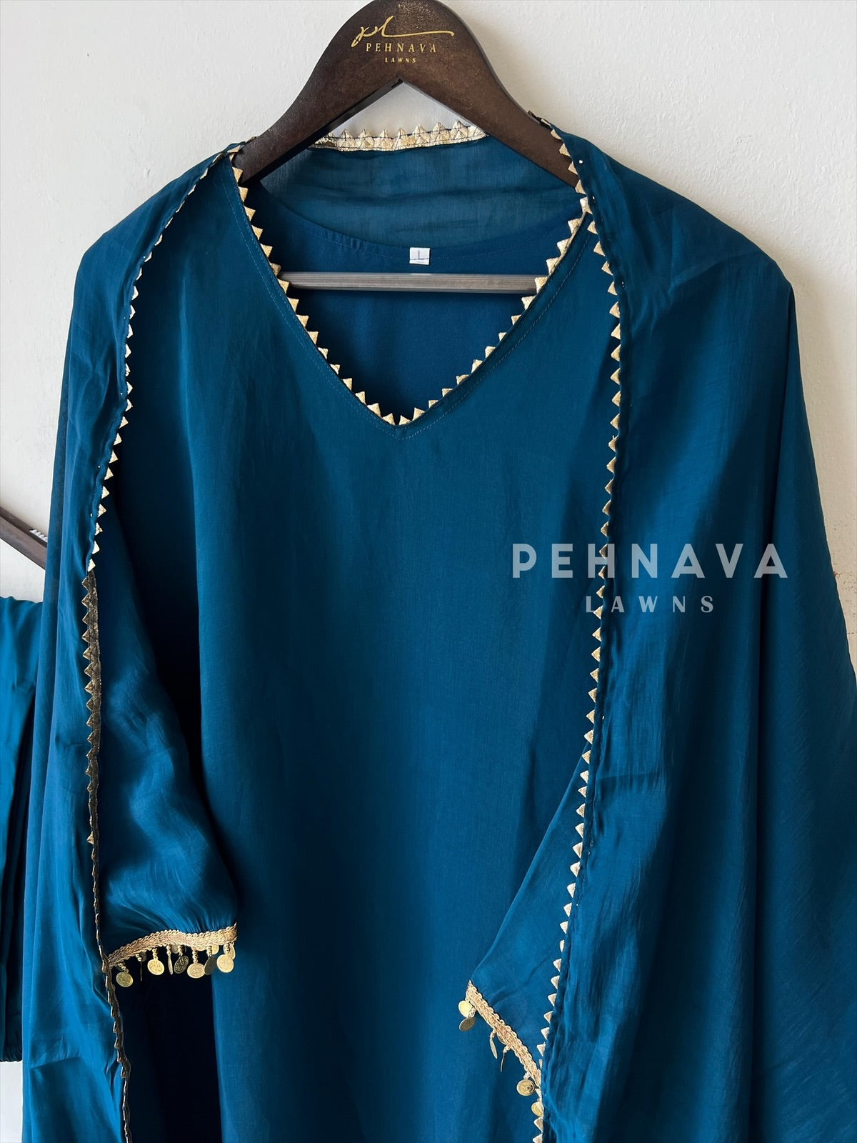 Tassel Work Three Piece(5-7 Days Delivery Time) - Pehnava Lawns
