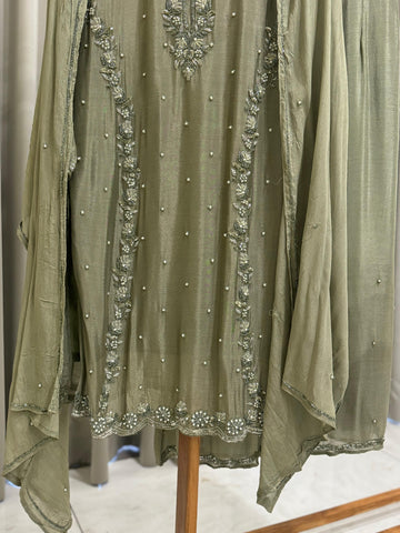 Heavy Handworked Chinnon Suit