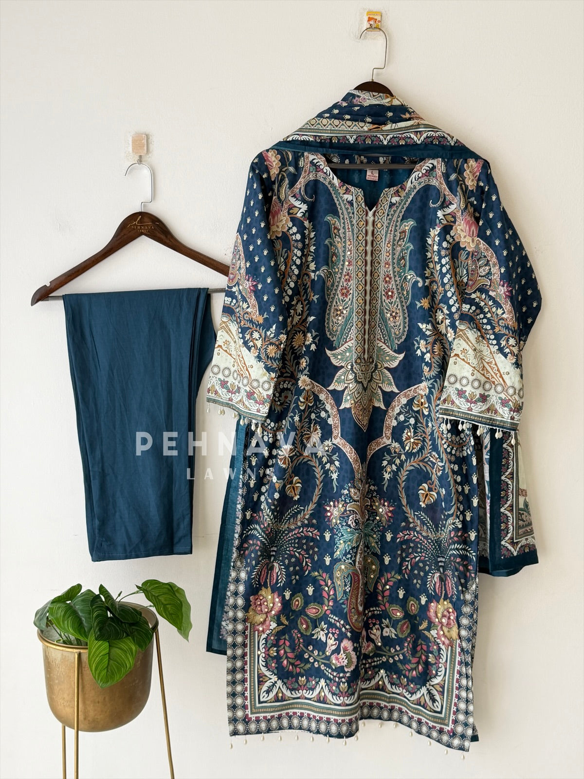 Casual Ready To Wear Printed Suit-13091