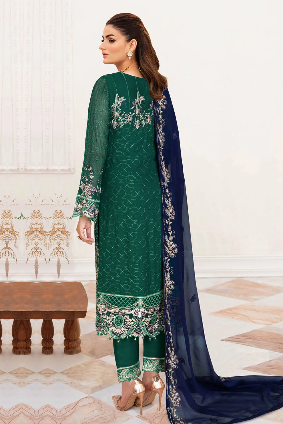 SANGEET Luxury Chiffon Collection Vol-2 by Ramsha | B-208