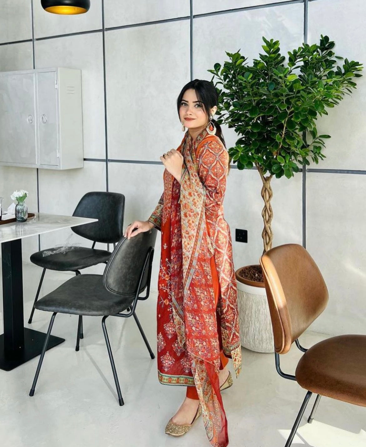 Shahnaaz cotton embroidered suit -3251/ 1042