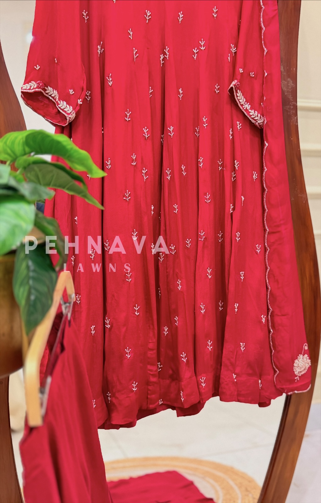 Handworked Anarkali Attire