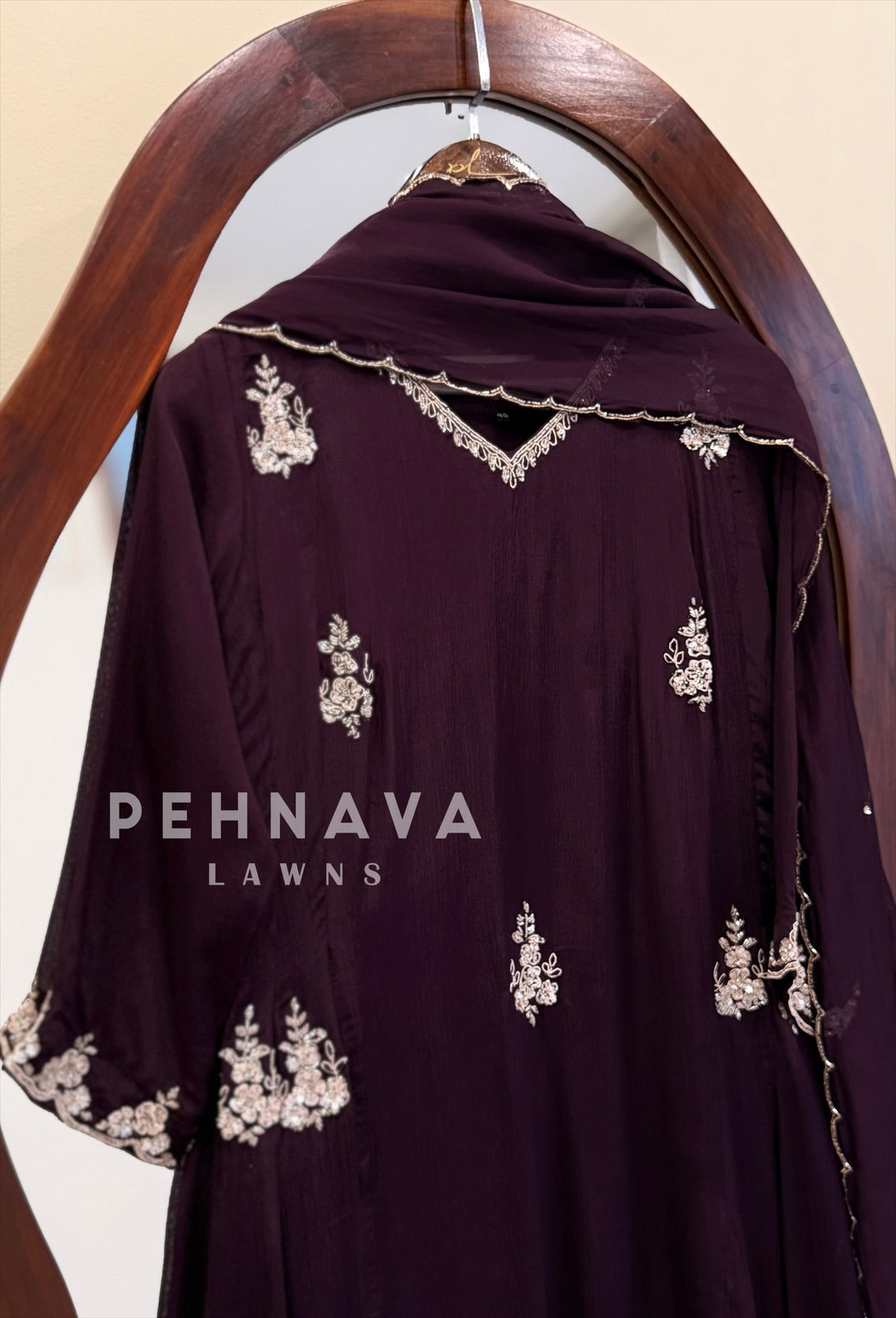 Handworked Anarkali Attire