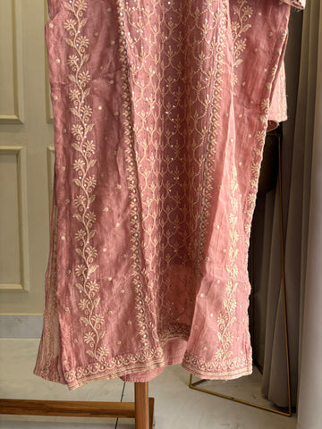 Stylish Embroidered Mulchandheri Suit - 4904