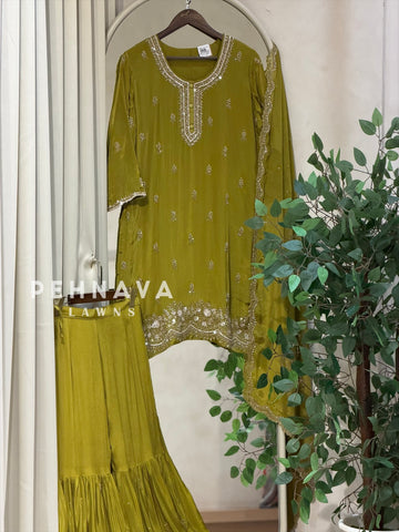 Premium Handworked Chinnon Ensemble